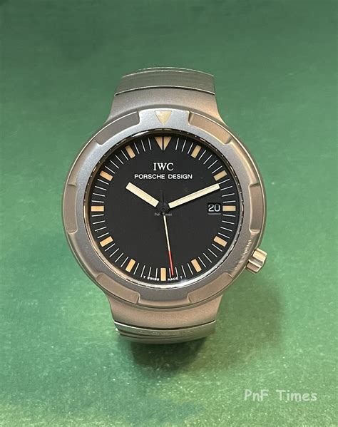 iwc porsche design - titanium automatic|iwc porsche design ocean 2000.